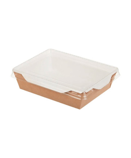  Коробка  DoEco 121мм*106мм*55мм, Eco OpSalad 350, (салатник), корич